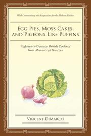 Front cover of Egg Pies, Moss Cakes, and Pigeons Like Puffins by Vincent DiMarco