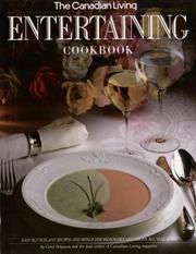 Cover of The Canadian Living Entertaining Cookbook by Carol Ferguson