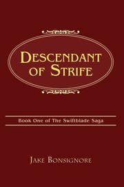 Front cover of Descendant of Strife by Jake Bonsignore