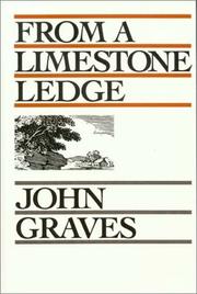 Cover of From a limestone ledge by Graves, John