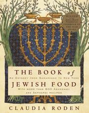 Cover of The book of Jewish food by Claudia Roden