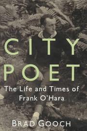 Cover of City poet by Brad Gooch