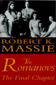 Cover of The Romanovs by Robert K. Massie