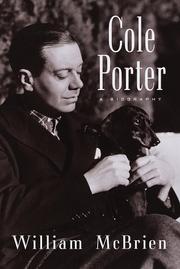 Cover of Cole Porter by William McBrien