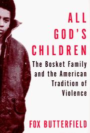Front cover of All God's children by Fox Butterfield