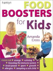 Front cover of Food Boosters for Kids by Amanda Cross