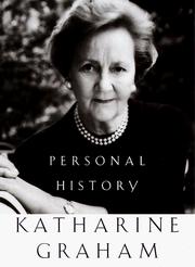 Front cover of Personal history by Katharine Graham