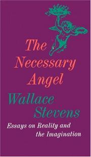 Cover of The necessary angel by Wallace Stevens