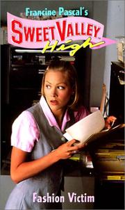 Cover of Fashion victim by Francine Pascal