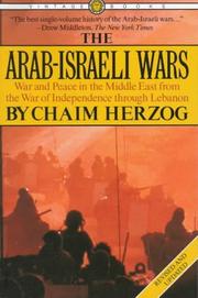 Front cover of The Arab-Israeli Wars by Chaim Herzog
