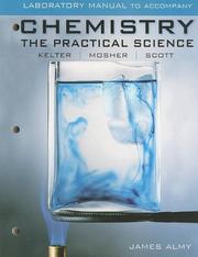 Front cover of Laboratory manual to accompany Chemistry the practical science by Unknown