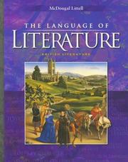 Front cover of The Language of Literature by Arthur N. Applebee