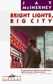Cover of Bright lights, big city by Jay McInerney