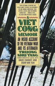 Front cover of A Vietcong memoir by Như Tảng Trương