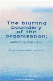 Front cover of The Blurring Boundary of the Organisation by Christina Costa