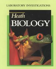 Front cover of Heath Biology Laboratory Investigations by Thompson