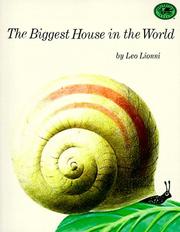 Front cover of The biggest house in the world by Leo Lionni