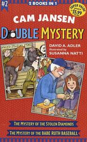 Front cover of Cam Jansen Double Mystery #2 (Cam Jansen) by David A. Adler