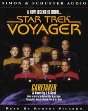 Front cover of Star Trek Voyager - Caretaker by L. A. Graf