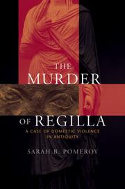 Front cover of The murder of Regilla by Sarah B. Pomeroy