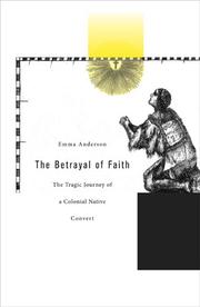 Front cover of The Betrayal of Faith by Emma Anderson