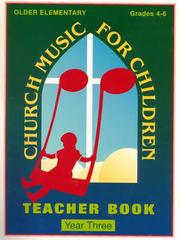 Front cover of Church Music for Children by Unknown