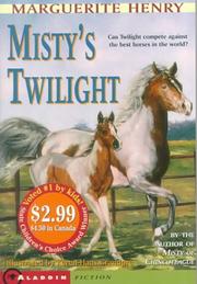 Cover of Misty's Twilight by Marguerite Henry
