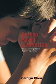Cover of Getting Saved in America by Carolyn Chen