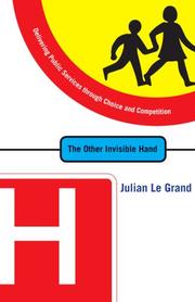 Cover of The Other Invisible Hand by Julian Le Grand