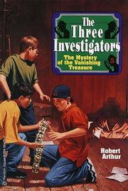 Front cover of The Mystery of the Vanishing Treasure by Robert Arthur