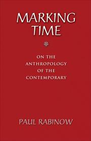 Cover of Marking Time by Paul Rabinow