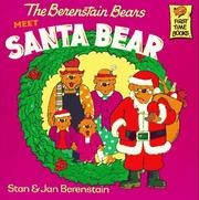 Front cover of The Berenstain Bears Meet Santa Bear by Stan Berenstain