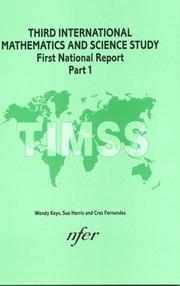 Cover of First national report by Third International Mathematics and Science Study.