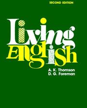 Front cover of Living English by Andrew Kilpatrick Thomson