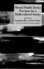 Front cover of Mental Health Service Provision for a Multicultural Society by Bhui Kamaldeep
