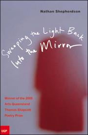 Cover of Sweeping the Light Back into the Mirror by Nathan Shepherdson