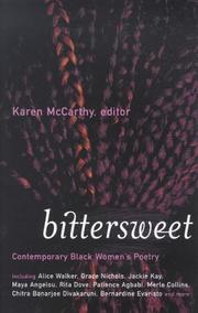 Cover of Bittersweet by Karen McCarthy