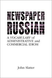 Cover of Newspaper Russian by John Slatter