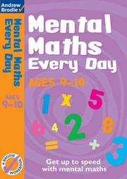 Front cover of Mental Maths Every Day 9-10 (Mental Maths Every Day) by Andrew Brodie