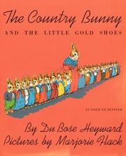 Front cover of The Country Bunny and the Little Gold Shoes by DuBose Heyward