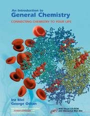 Front cover of An introduction to general chemistry by George Odian