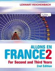 Front cover of Allons en France by Lennart Reichenbach