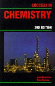 Front cover of Success in chemistry by John Bandtock