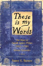 Cover of These is my words by Nancy E. Turner