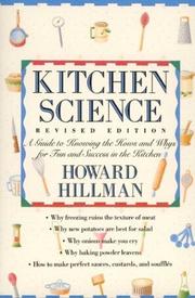 Cover of Kitchen science by Howard Hillman