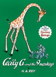 Front cover of Cecily G. and the 9 monkeys by H. A. Rey