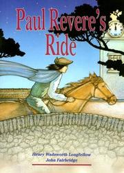 Front cover of Paul Revere's Ride by Henry Wadsworth Longfellow