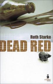 Cover of Dead Red (Crime Waves) by Ruth Starke