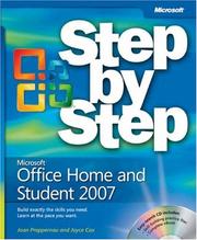 Cover of Microsoft Office home and student 2007 step by step by Joan Preppernau