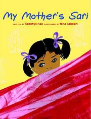 Front cover of My mother's sari by Sandhya Rao